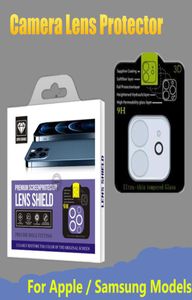 9H-Kameraobjektiv-Klarschutz für iPhone 12 Mini 11 Pro Max Samsung S20 Fe S11 S10 S21 Plus gehärtete Glasfolie mit Einzelhandelsverpackung 7893190