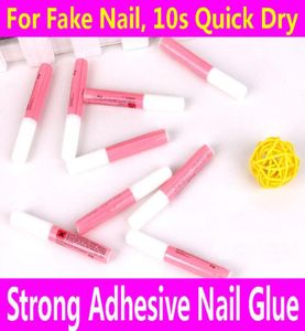 Whole6pcs Nail Glue Fast Dry Strong Adhesive For False Fake Acrylic Nail Rhinestone Beauty Gems Makeup Gel Nail Art Tips Care4516847