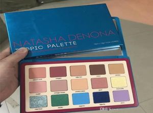 Drop Natasha Denona Makeup Palette Tropic Eyeshadow Cosmetics Highlighter för Girls 15 Colors3991580