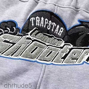 Trapstar Trapstar Projektant Męski dres do haftowanej odznaki damski damski sportowy bluza z kapturem Tuta rozmiar s/m/l/xl 49r8 49jt