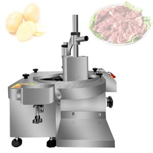 Automatic Meat Mutton Cutting Slicing Machine Fresh Beef Jerky Slicer Flake Pork Chicken Breast Slice Maker