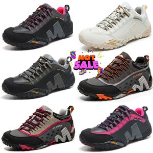 Men Hiking Shoes Outdoor Trail Trekking Mountain Sneakers Non-slip Mesh Breathable Rock Climbing Mens Athletic Sports Shoes