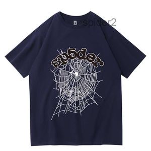 New 555555 Tshirt Mans Women Quality Fashion Top Tees Pink Spider Letter Print Casual Climbing Middle Students Mountain Breathable Spring Summer JZAH U8M4