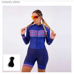 Men's Tracksuits Cycling Jersey Sets 2021 Women's Summer Professional Team Ciclismo Quick-Drying Jumpsuit Triathlon Suit Running Clothing JumpsuitH24122