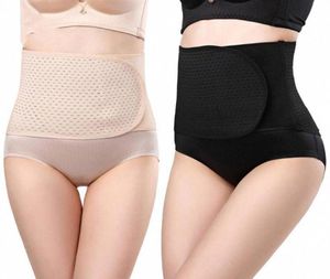 Midjestöd andas gravid Postpartum Corset Belly Bands Trainer Belt Prenatal Care Training Slimming Band3781975