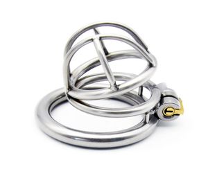 2019 Latest design cage Stainless steel Male bondage devices double peak shape Sex Toys For Men Chastity Belt Penis Rings bdsm sm7947785