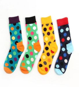 Happy Socks for Men Women Unisex Cotton Long brand High Quality Calcetines Hombre Knee High Socks6764355