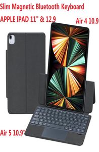 Magnetyczne dla Apple iPad Pro 11 129 2022 10. generacji A2757 AIR 4 AIR 5 109 Case Slim Bluetooth Keyboard Protectpe CO9231516