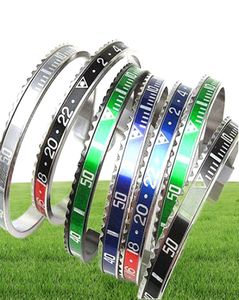 Two Mix Color Cuff Jewelry Woman Multifunctional Speedometer Power Bracelet Vners Watch Cuff Jewelry Man Italian Speedometer Brace6065913