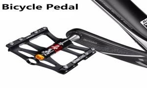 4 Bearings Bicycle Pedal Antislip Ultralight CNC MTB Mountain Bike Pedal Sealed Bearing Pedals Bicycle Accessories2826307