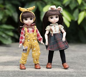 36cm BJD Accessories Doll039s Dress for Doll Clothes Kids DIY Up Fashion Toys Gift8566430