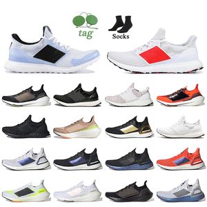 OG Original Ultraboosts 20 22 Women Mens Running Shoes Black Beige Grey Cloud White Black Sole Ultra boost19 4.0 Runners Sports Sneakers Jogging Walking Trainers