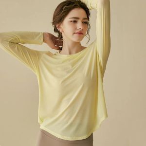 Lu Logo Women Yoga Tops Tops Contract for Blouse Pluse Body Performan