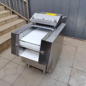 Affettatrice automatica per carne di manzo congelata macchina per tagliare cubetti di carne di montone congelata macchina per tagliare il petto di pollo 110V 220V