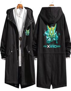 Men039s Hoodies Sweatshirts Männer Lange Mantel Spiel Genshin Impact Cosplay Xiao Hutao Kazuha Lose Hoodie Graben Jacke Sweatshirt9135984