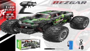 Bezgar TM201リモートコントロールCAR24GHz AllTerrain 15kmh Offroad RC Monster Truck Toy with Battery for Boys for Boys Kid Christmas Gift 2817072861544