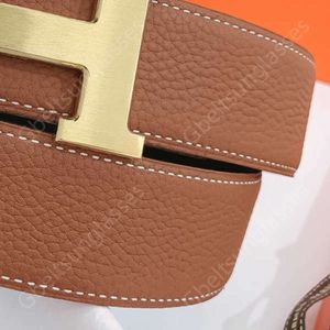 Hero Mens Belt Black Tan Cowhide Letter Buckle High Quality Ceintures Man Letter Belt Real Leather Gold Silver Buckle