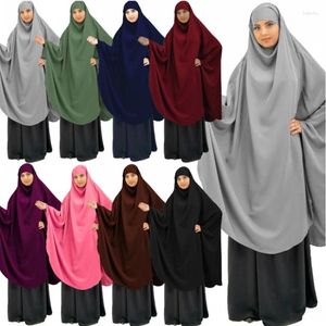 Ubranie etniczne Tradycyjne kobiety napowietrzne hidżab Abaya na Bliskim Wschodzie Sukienka kultu muzułmańska arabska luźna szata Ramadan odzież