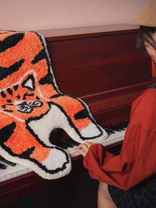 Dywany tygrys nieregularny dywan luksusowy duży obszar dywanowy dywan wygodne dywany sypialni dywany balkonowe alfombra tapis tapet