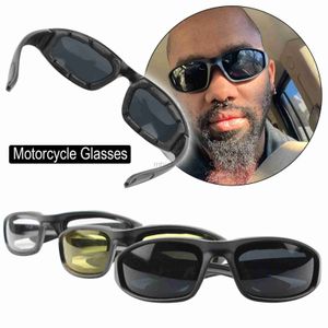 Outdoor Eyewear Fashionable Motorcycle Glasses Racing Anti-glare Windproof Vintage Men Women Safety Goggles Eyeglasses Sunglasses Eye Protection 240122