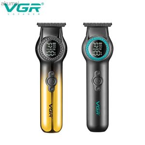 헤어 클리퍼스 VGR 헤어 클리퍼 무선 머리카락 충전식 헤어 커팅 머신 8000 rpm 이발 기계 전기 클리퍼 남성 V-990 YQ240122