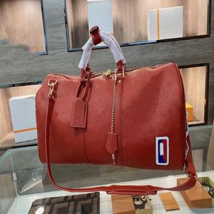 2021 عالي الجودة حقيبة سفر Keepall Classic Satchel Fashion Laggage Laggage Basketball Pocket للجنسين نساء الرجال TOUSES H253I