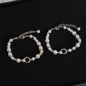Luxury Gold Bracelet Chain Designer Bracelets Lover Silver Charm Bracelets Letter For Woman Fashion Jewelry