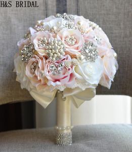 Yuvarlak allık düğün buket gözyaşı kelebek broşlar buket alternatif basamaklı buket kristal düğün çiçekleri 2017 vestido5424983