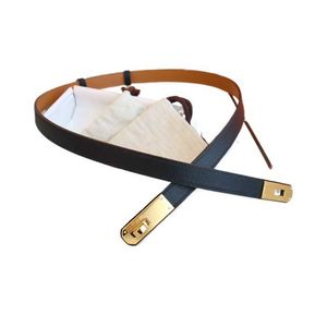 Designer belt Fashion Smooth Buckle Belt classic Design Thin Waist Belts for Men Womens Width 1.8CM Genuine Cowhide 6 Color Optional High Quality ZXMR CW2F