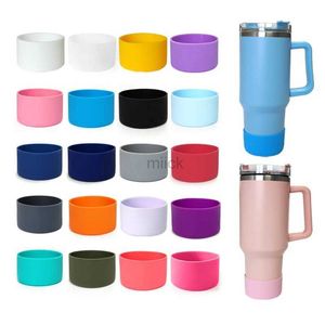 زجاجة ماء 7.5 سم من السيليكون الحذاء لـ Stanley 40oz Quencher Adventure Tumbler and Ice Flow Flip 30 Oz 20 Oz Bottle Bottle Cover 240122