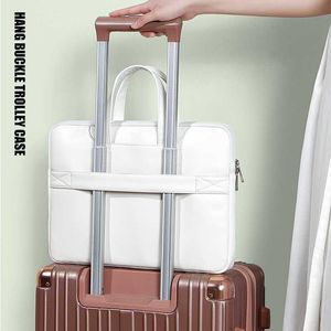 Laptop Cases Backpack Laptop Bag 13.3 15.6 14 Inch Waterproof Notebook Bag Sleeve for Macbook Case M1 Air Pro 13 15 Huawei Shoulder Handbag Briefcase240122