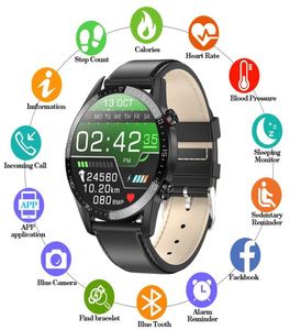 L13 Smart Watch Men Waterproof Bluetooth Blood Pressure Women mode armbandsarmband fitness smartur för Android Apple Wat5394156