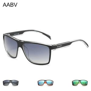 Occhiali da sole AABV Occhiali da sole avvolgenti oversize per uomo Outdoor Grandi occhiali da sole di design quadrati alla moda grandi Dropshipping 1005 YQ240120