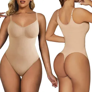 Women's Shapers Bodysuit For Women Tummy Control Shapewear Seamless Sculpting Thong Briefs Body Shaper Tank Top
