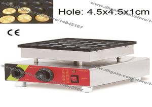 25hole Commercial Use Non Stick Mini Dutch Pancake Poffertjes Maker Machine Baker Grill Iron Mold Plate5349507