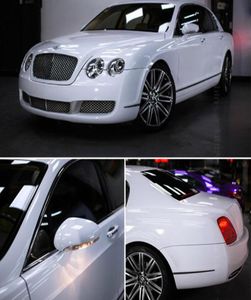Filme branco brilhante super brilhante para envoltório de carro, vinil branco com bolha de ar para veículo, adesivo foil2264917