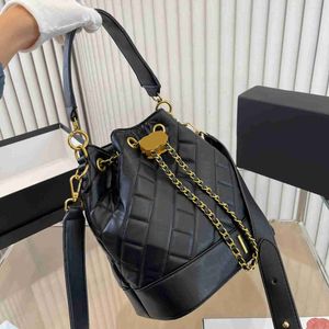 Mentiras mulheres melhor qualidade cordão designer saco balde s bolsas clássico sacos de ombro crossbody bolsa 230915