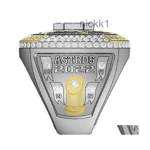 Кольца с тремя камнями 2021-2022 Кольцо чемпионата мира по бейсболу Astros в Хьюстоне № 27 Altuve № 3, размер подарка для фанатов, 11 капель Dhj6f 5J9R