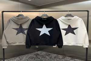 FW2 new men039s Hoodie Sweatshirt Jerry Lorenzo fashion brand back star print 100 cotton hip hop loose Unisex oversize Hoodie4646159