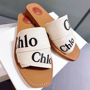 Rosa schwarz Luxus Sandale Clog Plattform Flip Flop Clog Woody Flat Mule Man Designer Schuh Frau Slide Sandale Femme Loafers Tazz Slipper Slip on Beach Canvas Schuh DHgate