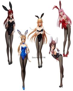 Anime figure FAIRY TAIL ing Erza 14 Bstyle Megumin Zero Two Bunny girl Nakiri Erina PVC Action Figures Collection Model Q0613689955