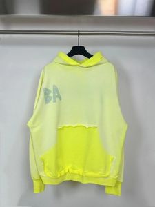 Capuz de capuz Carta Balencigaas Sweatshirts Pullover Balanciagalies