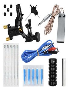 Set di macchine per tatuaggio Maquina De Tatuar Kit completo Tatuagem Aghi per tatuaggio professionali Cilp Cord Grip per kit di trucco permanente1869354