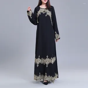 Vestidos casuais estilo étnico vestido para mulheres robe solto plus size árabe zen vestido maxi primavera 2024