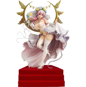 Toy Figures Super o Anniversary toy Wedding sexy girl figure PVC Action Figure 27cm Anime figures Model toys for christmas gift 240308