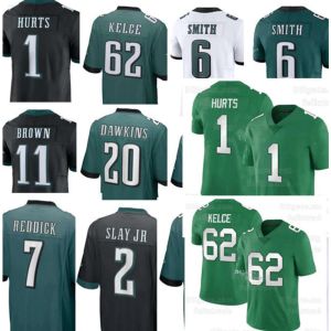 フットボールジャージーフィラデルフィア '' '' custom men own Youth Jason Kelce Brian Dawkins Davis Quez Watkins Reed Blankenship Justin E Dean