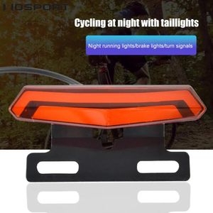 Luci LED per bicicletta elettrica Luci ad alta luminosità Ebike Turno funzionale Fanale posteriore a risparmio energetico per luce per bici elettrica 36V 48V