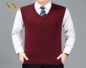 Men039s Vests Sweater Men Pullover Cashmere Jumper Classic Sleeveless Sweaters Vest Mens Pull Homme Hiver Male Knitwear Clothes8636652