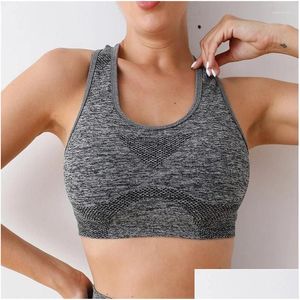 Yoga outfit fitness plus size Sports BH Wear Running -säker komfortväst med bröstkudd kostym byxor släpp leverans utomhus leveranser dh21z