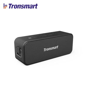 Alto-falantes Tronsmart T2 Plus Alto-falante Bluetooth Alto-falante portátil externo com IPX7 à prova d'água, NFC, tempo de reprodução 24H, Micro SD